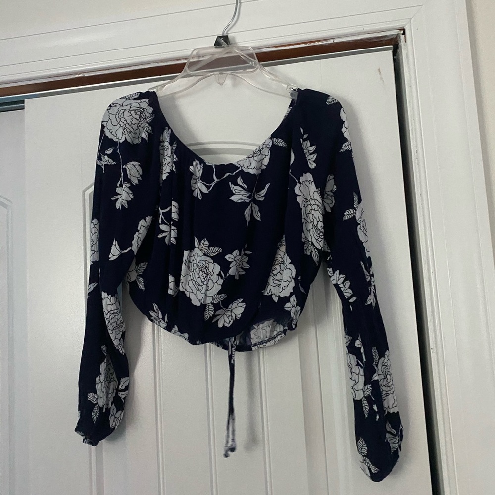 Knitted Cropped Tee